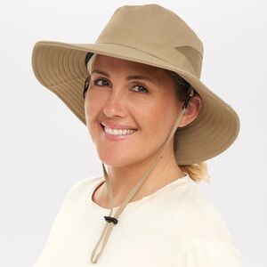 Outdoors Tribe Women’s Everyday UV Protection Sun Hat in Khaki - Size Large NWT